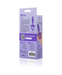 Alternative view of b-Vibe Butties Dart Silicone Anal Plug