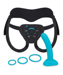 b-Vibe Every Body Strap-On Harness Set with 6 in. Silicone Dildo Peg