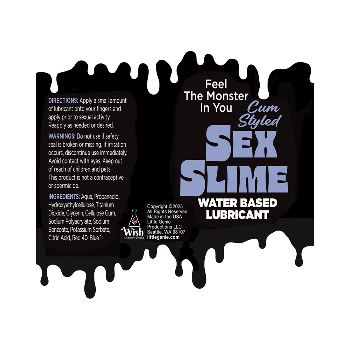 Sex Slime Opaque Purple 2 oz. - Image 2