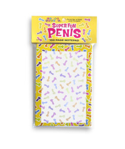 Super Fun Penis Notepad