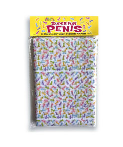Super Fun Penis Tissue Paper