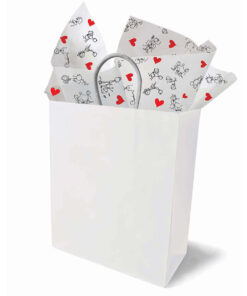 Alternative view of Naughty Stick Figure Tissue Paper