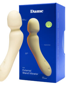 Alternative view of Dame Min Mini Wand Vibrator Butter