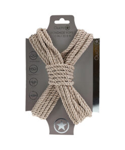 Ouch! Bondage Rope 10m Nylon Gold
