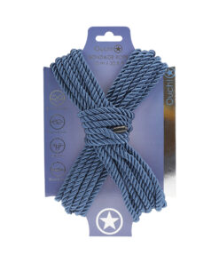 Ouch! Bondage Rope 10m Nylon Navy Blue