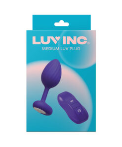 Alternative view of Luv Inc Mp41 Luv Plug Purple M