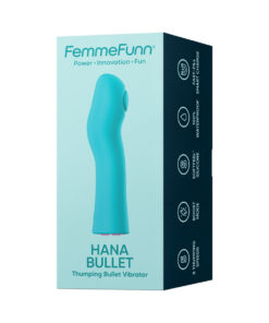 Alternative view of FemmeFunn Hana Thumping Bullet Turquoise