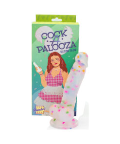 Like a Kitten Cock-A-Palooza Confetti Silicone Dildo
