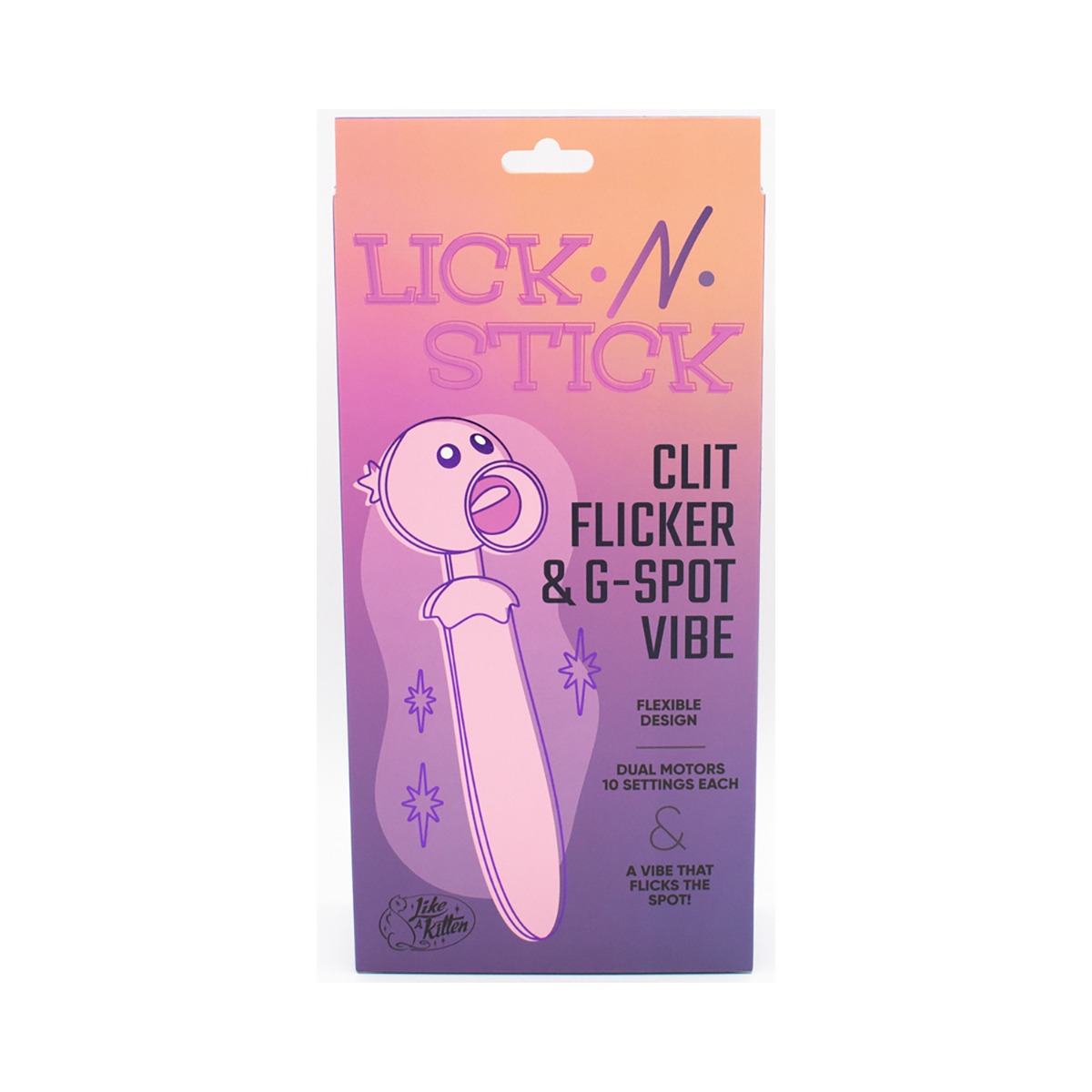 Like a Kitten Lick n Stick Clit Flicker & G-Spot Vibe - Image 2