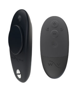 We-Vibe Moxie+ Wearable Clitoral Vibrator Satin Black