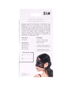 Alternative view of Sportsheets Sex & Mischief Veiled Vision Lace Blindfold