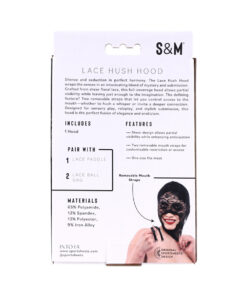 Alternative view of Sportsheets Sex & Mischief Lace Hush Hood