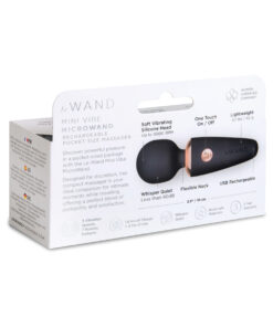 Alternative view of Le Wand Mini Micro Wand Black