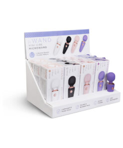 Le Wand Mini Micro Wand Prepacked 12-Piece Counter Display with Tester