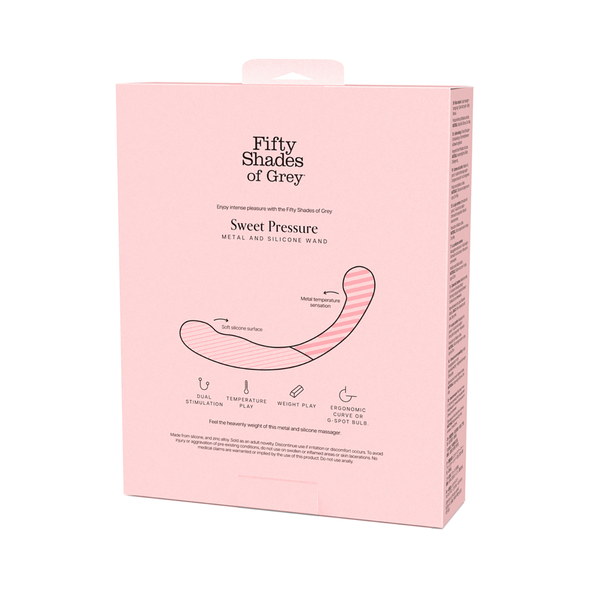 50 Shades Sweet Pressure Sili&Metal Wand - Image 2