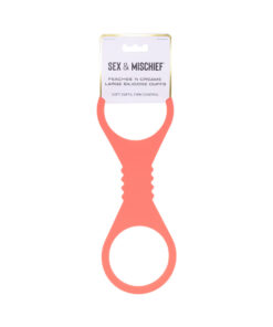 Sportsheets Sex & Mischief Peaches 'n CreaMe Large Silicone Cuffs