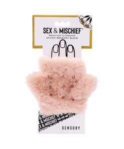 Sportsheets Sex & Mischief Peaches 'n CreaMe Spiked Sensory Glove