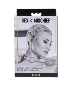 Sportsheets Sex & Mischief Peaches 'n CreaMe Ring Day Collar