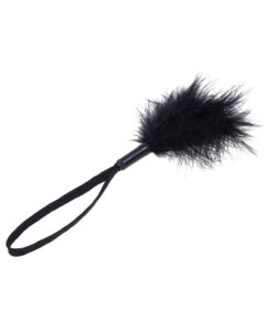 Alternative view of Sportsheets Sex & Mischief Peaches 'n CreaMe Wrist Feather Tickler Black