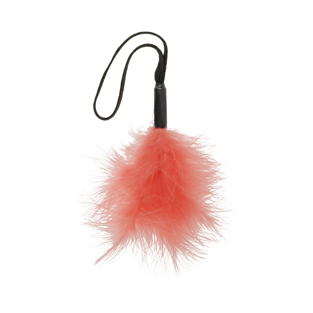 Sportsheets Sex & Mischief Peaches 'n CreaMe Wrist Feather Tickler Peach - Image 4