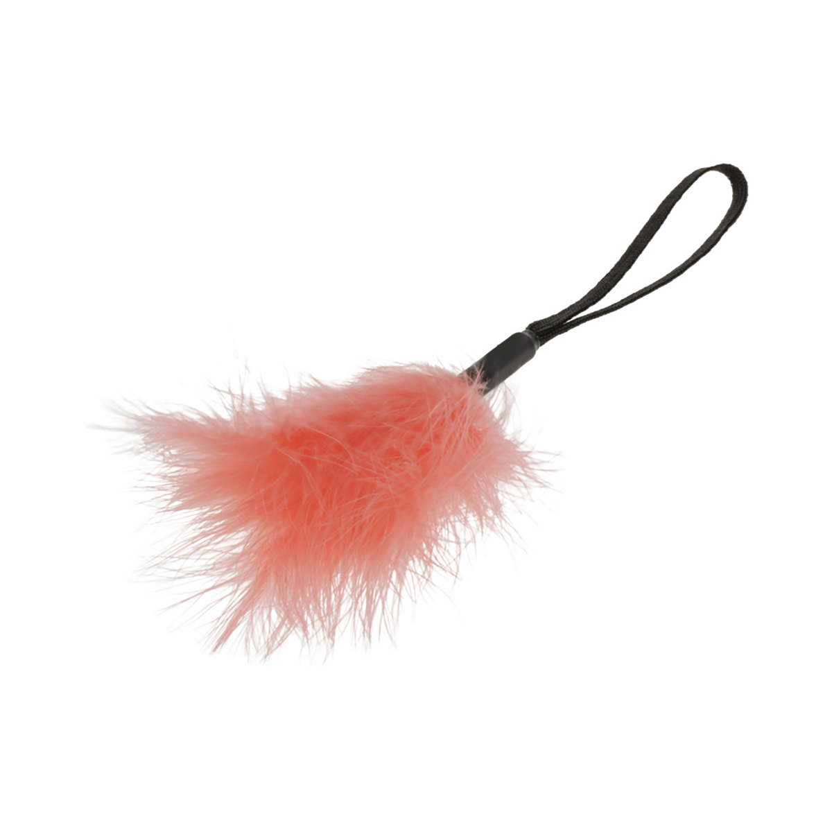 Sportsheets Sex & Mischief Peaches 'n CreaMe Wrist Feather Tickler Peach - Image 2