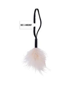 Sportsheets Sex & Mischief Peaches 'n CreaMe Wrist Feather Tickler CreaMe