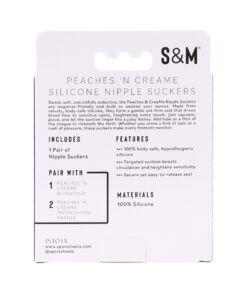 Alternative view of SS SM Peaches 'n CreaMe Sili NippSucker
