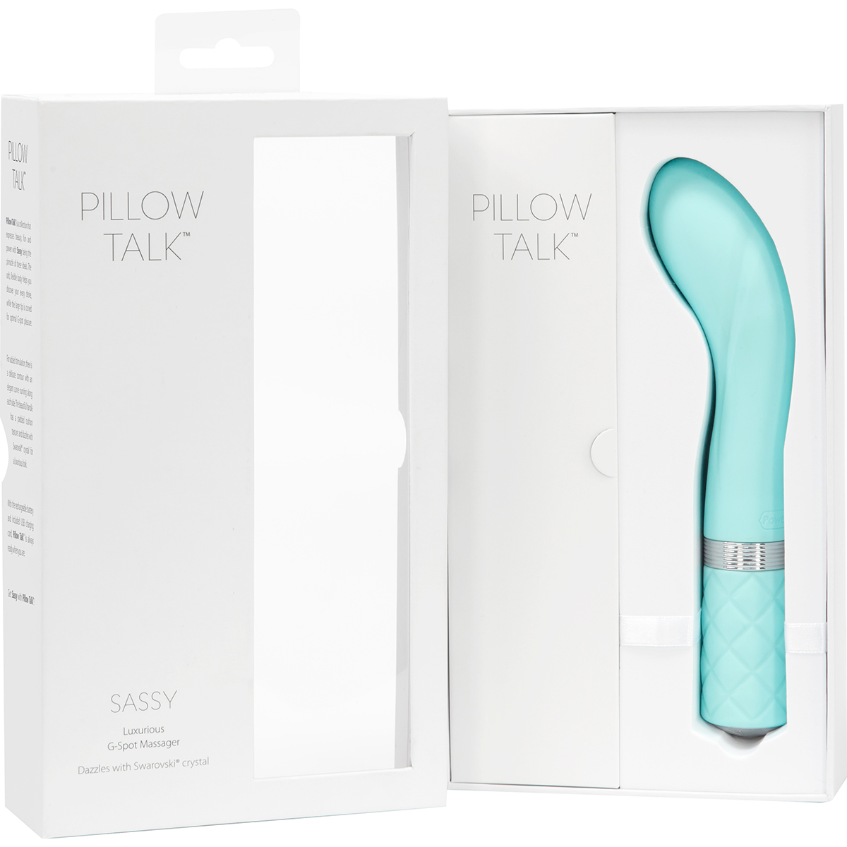 Pillow Talk Sassy G-Spot - Teal - Image 5