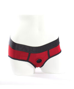 SpareParts Tomboi Harness Red/Black Nylon - 3X