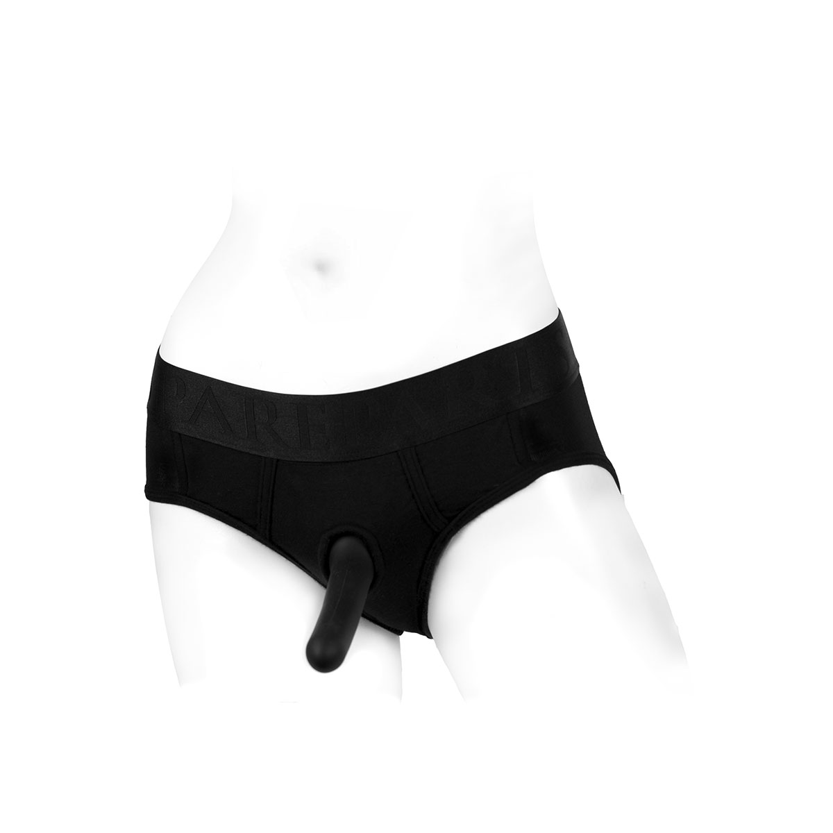 SpareParts Tomboi Rayon Brief Harness Black Size M - Image 5