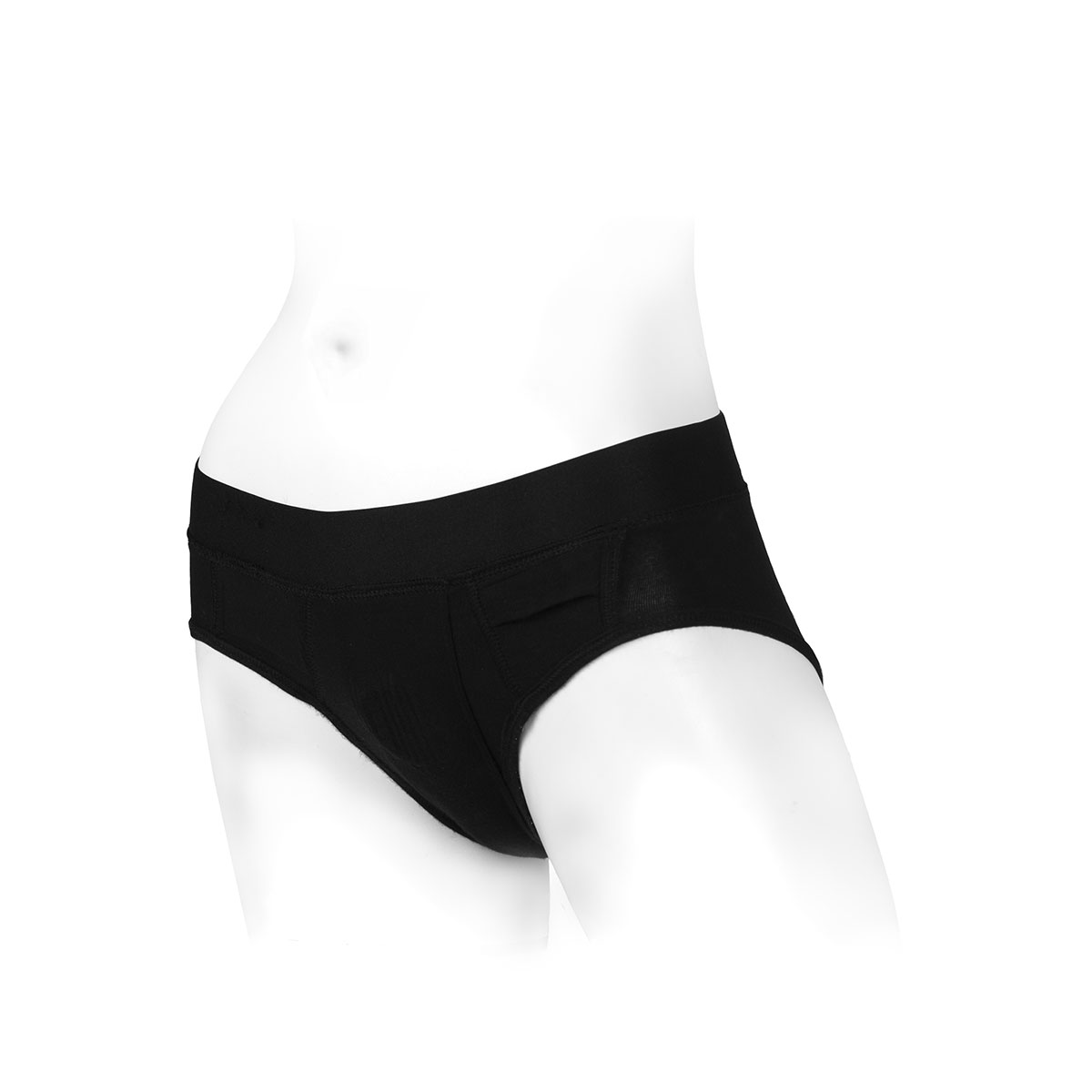 SpareParts Tomboi Rayon Brief Harness Black Size M - Image 3