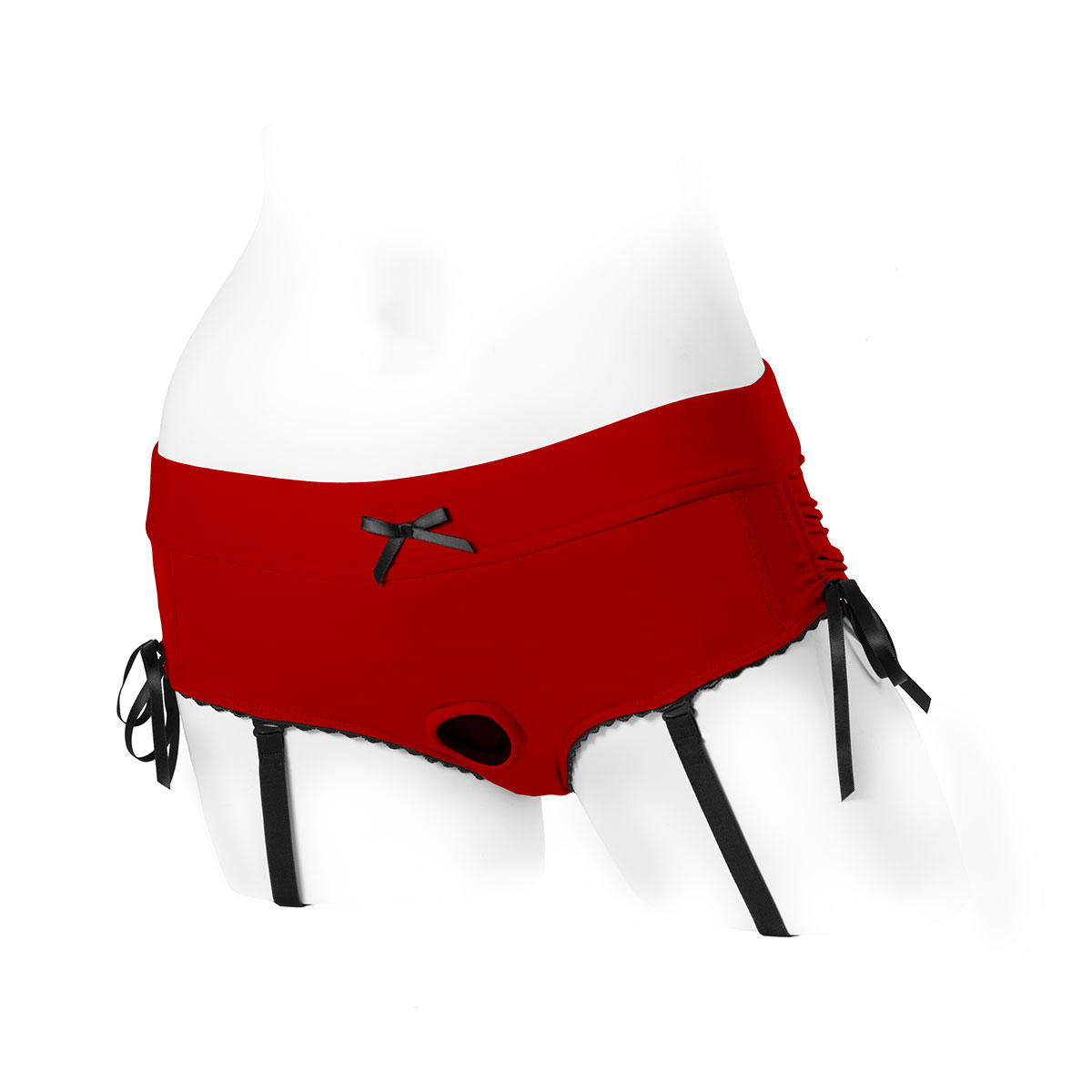 SpareParts Sasha Harness Red/Black Nylon - Small - Image 3