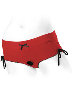 SpareParts Sasha Harness Red/Black Nylon - Small