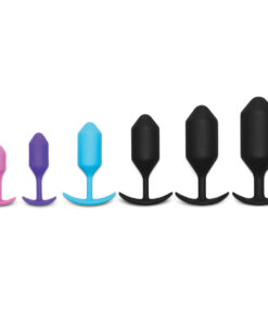 Alternative view of B-Vibe Snug Plug 3 (L) - Black
