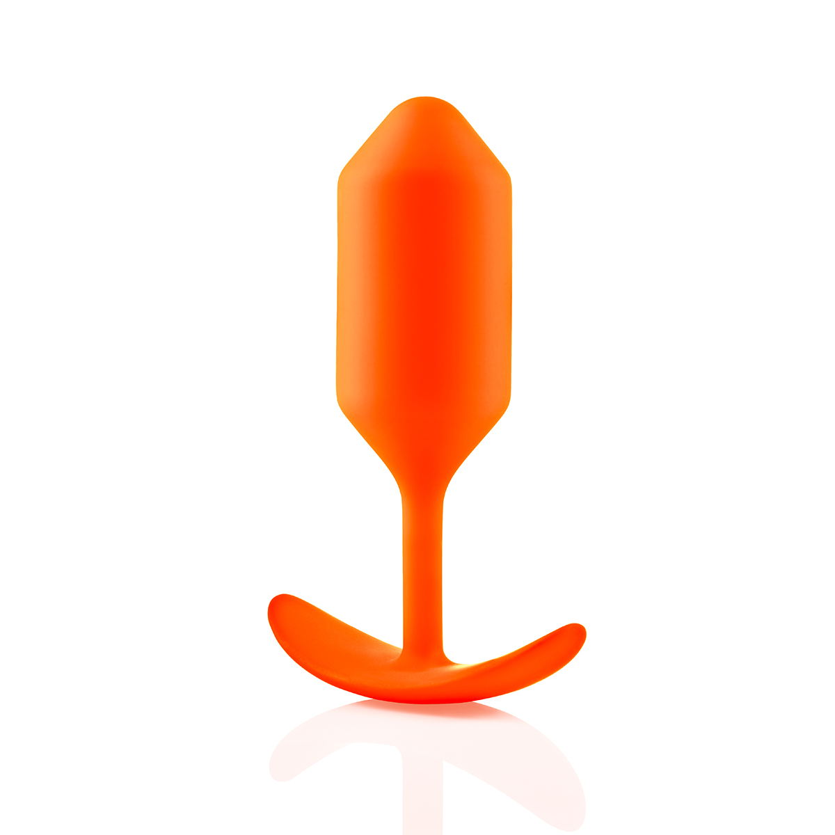 B-Vibe Snug Plug 3 (L) - Orange - Image 5