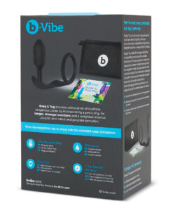 Alternative view of B-Vibe Snug & Tug Ring/Plug