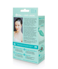 Alternative view of B-Vibe Texture Plug Bump Mint (Small)