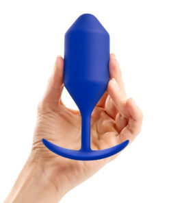 Alternative view of B-Vibe Snug Plug 4 (XL) - Navy Blue