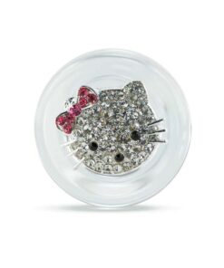 Alternative view of Crystal Delights Kitty Plug - Clear