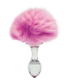 Crystal Delights Magnetic Bunny Tail - Pink