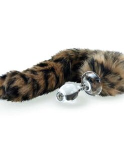 Crystal Delights Minx Tail Plug - Leopard