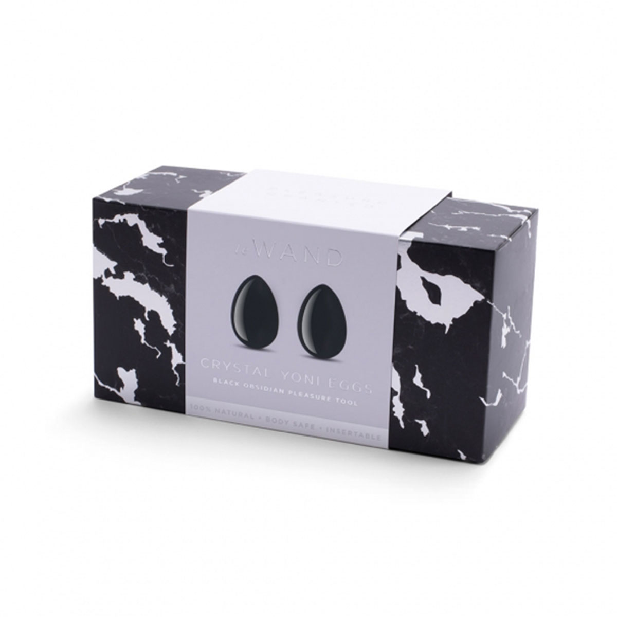 Le Wand Crystal Yoni Eggs - Black Obsidian - Image 6