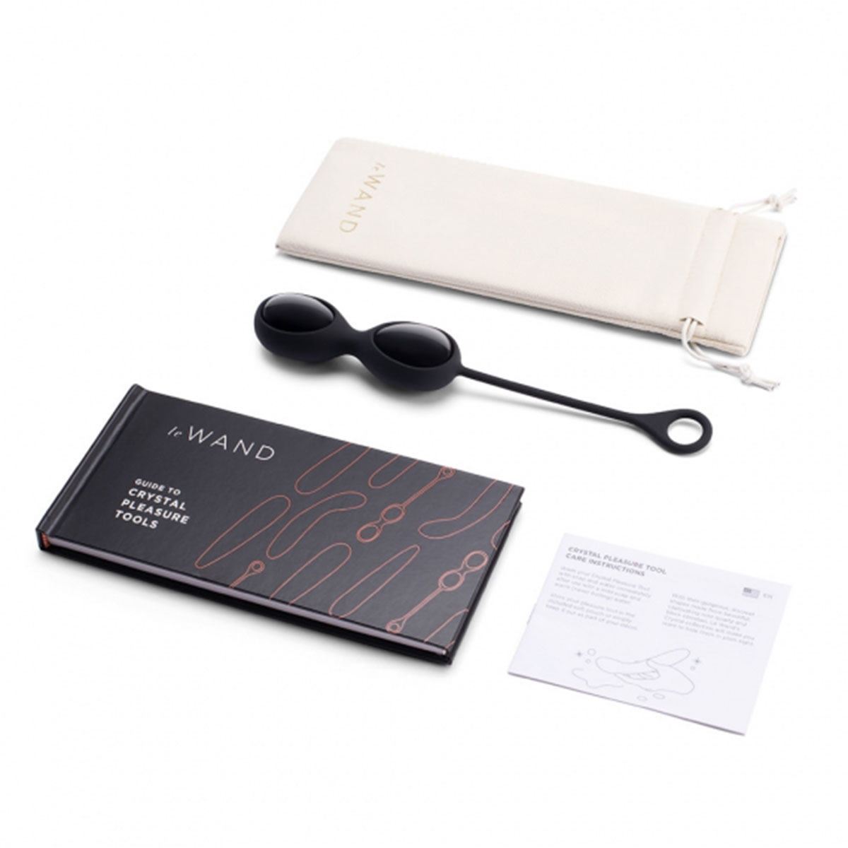 Le Wand Crystal Yoni Eggs - Black Obsidian - Image 2