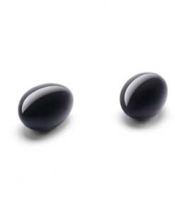 Le Wand Crystal Yoni Eggs - Black Obsidian
