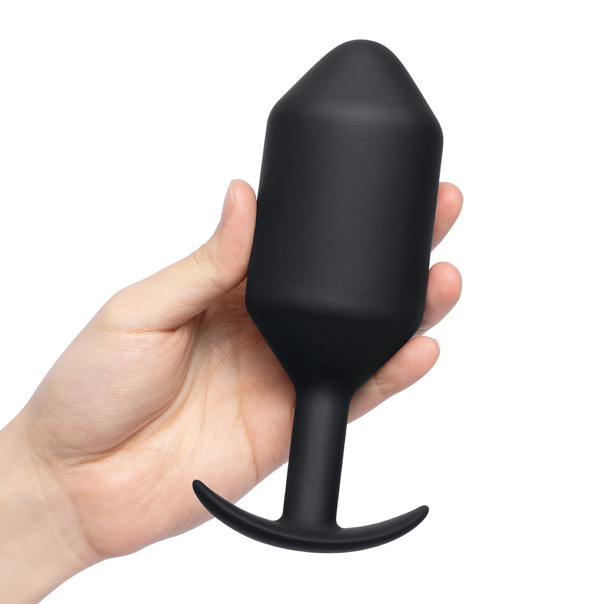 B-Vibe Snug Plug 7 (XXXXL) - Black - Image 2