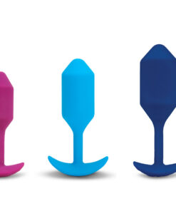 Alternative view of B-Vibe Vibrating Snug Plug 5 (XXL) - Black