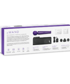 Alternative view of Le Wand Massager - Purple