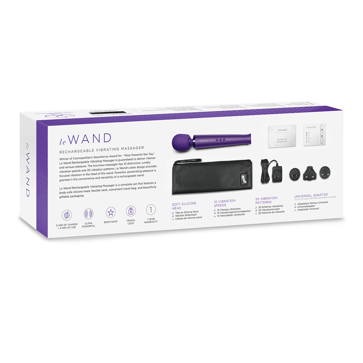 Le Wand Massager - Purple - Image 2