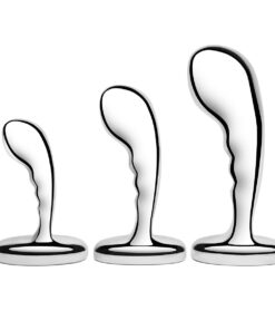 B-Vibe Stainless Steel P-Spot Training Set