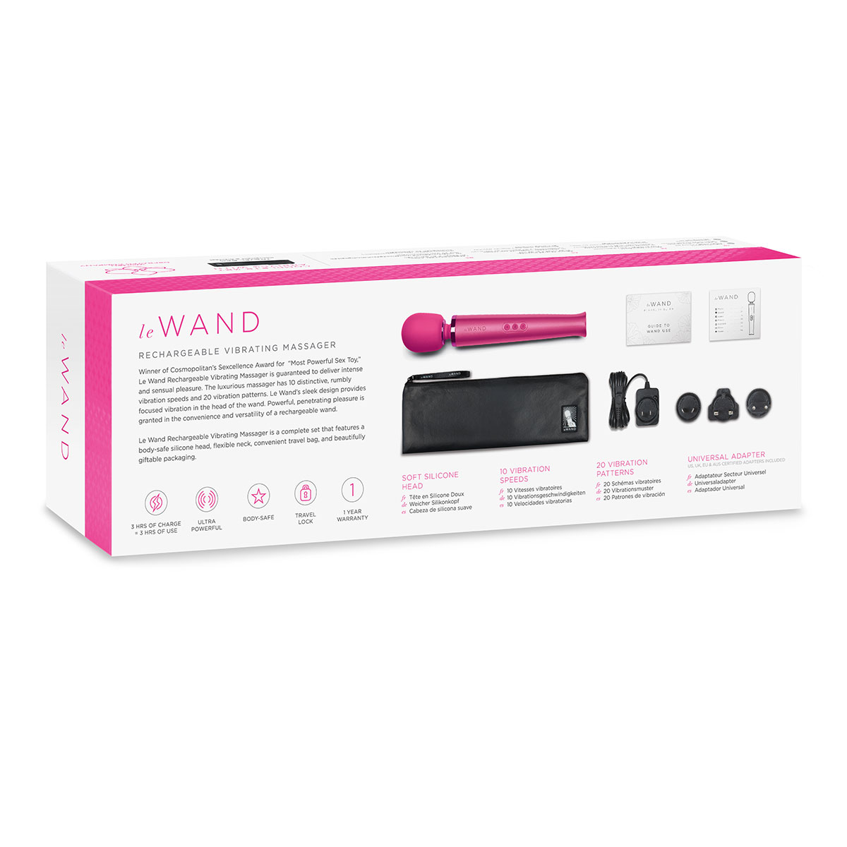 Le Wand Massager - Magenta - Image 3